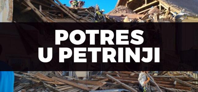 Potres u Petrinji Potres u Petrinji